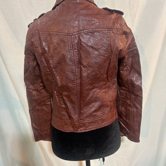 Blank NYC Leather jacket moto style - Picture 4 of 16